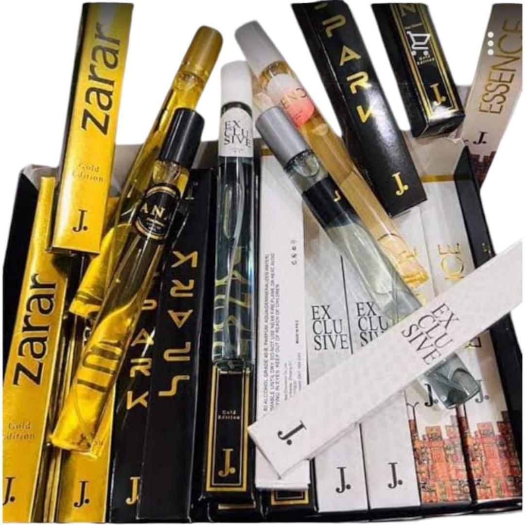 5 Pcs Long Lasting Floral Pocket Perfume - Unisex Fragrance